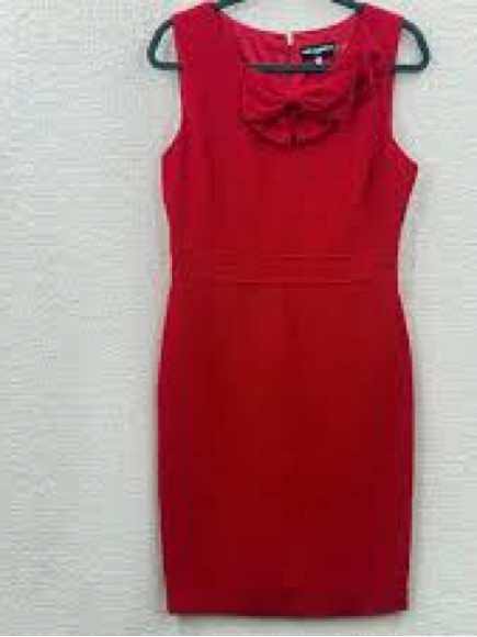 Karl Lagerfeld Paris, The Bow Red Dress!